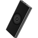 boAt EnergyShroom PB310 Wireless Pro 10000mAh Powerbank | 15W Wireless & 22.5W Wired Charging, Non-Skid Surface w/ 1x Input & 3X Output Ports, Pass-Through Charging & Aluminium Casing (Carbon Black)