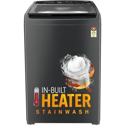 Whirlpool 7.5 Kg 5 Star StainWash Royal Plus Fully Automatic Top Load Washing Machine (SW ROYAL PLUS 7.5 (H) GREY 10YMW with In-Built Heater)