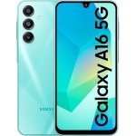 Samsung Galaxy A16 5G (Light Green, 6GB RAM, 128GB Storage) | Super AMOLED | 50MP Triple Camera with Ultra Wide Lens | 6 OS & 6 Years Security Updates | IP54 | Tap & Pay | 5000mAh