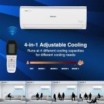 Voltas 1.5 Ton 5 Star, Adjustable Inverter Split AC(Copper, 185V VECTRA ELITE, 4-in-1 Adjustable Mode, White)