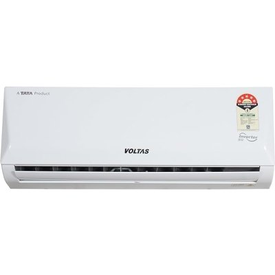 Voltas 1 Ton 5 Star, Inverter Split AC(Copper, 5-in-1 Adjustable Mode, Anti-dust Filter, 2023 Model, 125V Vertis Emerald Marvel, White)
