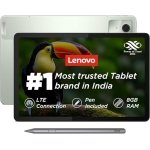 Lenovo Tab M11 with Pen| 4G (LTE) + Wi-Fi | 8 GB RAM, 128 GB ROM (Expandable Upto 1 TB)| 11 Inch Screen, 90 Hz Refresh Rate| Quad Speaker with Dolby Atmos| 13 MP Rear Camera| Google Kids Space