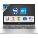 HP 15, 13th Gen Intel Core i5-1334U Laptop (16GB DDR4,1TB SSD) Anti-Glare, Micro-Edge,15.6''/39.6cm, FHD, Win11, M365 Basic(1yr),Office Home24, Silver,1.59kg, Iris Xe, FHD Camera w/Shutter, FD0552TU