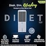 Symphony Diet 12T Personal Tower Air Cooler for Home with Honeycomb Pad, Powerful Blower, i-Pure Technology and Low Power Consumption (12L, White)