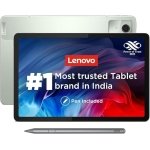 Lenovo Tab M11 with Pen |LTE (4G) + Wi-Fi | 4 GB RAM, 128 GB ROM|11 Inch Screen| 90 Hz, 72% NTSC, FHD Display| Quad Speakers with Dolby Atmos|Octa-Core Processor |13 MP Rear Camera