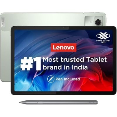 Lenovo Tab M11 with Pen |LTE (4G) + Wi-Fi | 4 GB RAM, 128 GB ROM|11 Inch Screen| 90 Hz, 72% NTSC, FHD Display| Quad Speakers with Dolby Atmos|Octa-Core Processor |13 MP Rear Camera