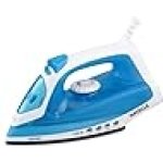 Havells Vapor 1250 Watts Steam Iron With Teflon Coated Sole Plate, Self Cleaning Function, Vertical & Horizontal Ironing & 2 Years Warranty. (Blue), Abs