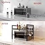 Lifelong Microwave Stand | Oven, OTG Stand for Kitchen | Multipurpose Top Rack for Kitchen Storage | Durable, Rust-Free & Anti Scratch Design Stand with Up to 15kg Capacity