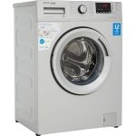 Voltas Beko 6.5 Kg Inverter Fully-Automatic Front Loading Washing Machine, Inbuilt Heater, 26 Stain Remover (WFL65S, Silver)