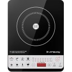 Longway Cruiser IC 2000 Watt Induction Cooktop with Auto Shut-Off & Over-Heat Protection With 8 Cooking Mode & BIS Approved | 1-Year Warranty | (Black, Push Button)