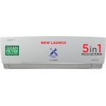 Lloyd 1.5 Ton 3 Star Inverter Split AC (5 in 1 Convertible, Copper, Anti-Viral + PM 2.5 Filter, White with Chrome Deco Strip, GLS18I3FWAGC)