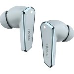 Noise Buds N1 in-Ear Truly Wireless Earbuds with Chrome Finish, 40H of Playtime, Quad Mic with ENC, Ultra Low Latency(up to 40 ms), Instacharge(10 min=120 min), BT v5.3(Ice Blue)