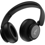 boAt Rockerz 450/450R, 15 HRS Battery, 40mm Drivers, Padded Ear Cushions, Integrated Controls, Dual Modes, Bluetooth Headphones, Wireless Headphone with Mic (Luscious Black)