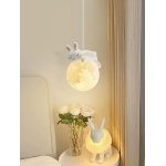 CITRA led White Bunny Kind Room Hanging Pendant Ceiling Light - Warm White