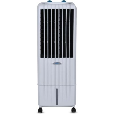 Symphony Diet 12T Personal Tower Air Cooler for Home with Honeycomb Pad, Powerful Blower, i-Pure Technology and Low Power Consumption (12L, White)