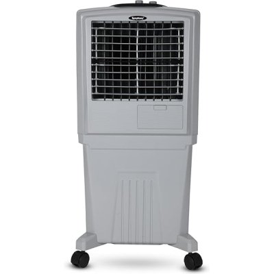 Symphony HiFlo 40 Personal Air Cooler For Home with Powerful Blower, Honeycomb Pads, i-Pure Technology and Low Power Consumption (40L, Light Grey)