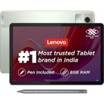 Lenovo Tab M11| Wi-Fi | 4 GB RAM, 128 GB ROM|11 Inch Screen| 90 Hz, 72% NTSC, FHD Display| Quad Speakers with Dolby Atmos|Octa-Core Processor |13 MP Rear Camera