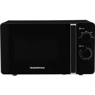 Morphy Richards 20 Litres Solo Microwave Oven with Large Turntable (20MWS, Black)