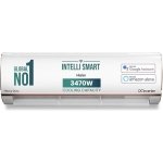 Haier 1 Ton 4 Star Smart Split AC (3470W, Copper, Wi-Fi, 4-Way Swing, 7 in 1 Convertible, Anti Bacterial Filter, Cools at 60°C Temp, 20 Mtr. Air Throw - HSU13K-PYFR4BN-INV, White