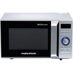 Morphy Richards 28DCOX Duochef Pro-Convection Microwave Compact Oven And OTG Oven, 28 Ltr, Dual Grill, 300 Auto Cook Menus, Silver, Regular, Free 1 Year Extended Warranty
