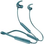 boAt Rockerz 255 Pro+, 60HRS Battery, Fast Charge, IPX7, Dual Pairing, Low Latency, Magnetic Earbuds, in Ear Bluetooth Neckband, Wireless with Mic Earphones (Teal Green)