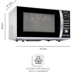 Panasonic 27L Microwave Conventional Oven(NN-CD674MFDG,Silver, Rotisserie), Free 1 Year Extended Warranty