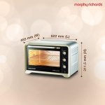 Morphy Richards 60RCSS Luxe Chef Oven Toaster Griller, with Convection and Rotisserie Function (Gold, Regular, 60 Liter) Visit the Morphy Richards Store