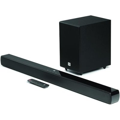 JBL Cinema SB590 Deep Bass, Dolby Atmos Soundbar with Wireless Subwoofer for Extra Deep Bass, 3.1 Channel, Center channel for superior voice clarity, HDMI eARC, Bluetooth & Optical Connectivity (440W)