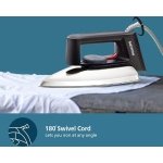 PHILIPS Dry Iron HD1134/28 (World no. 1 Ironing Brand) Powerful 750 Watts for Fast heat up, Temperature controlled thermostat for all fabrics