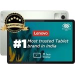 Lenovo {Smartchoice Tab M11 |Wi-Fi | 4 GB RAM, 64 GB ROM|11 Inch Screen| 90 Hz, 72% NTSC, FHD Display| Quad Speakers with Dolby Atmos|Octa-Core Processor |13 MP Rear Camera, Green