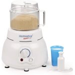 Home Plus Magic 400 Watts Atta Kneader | Food Processor | Cirtus Juicer | Vegetable Chopper | Whisker (White)