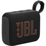 JBL Go 4, Wireless Ultra Portable Bluetooth Speaker, Pro Sound, Vibrant Colors, Water & Dust Proof, Type C (Without Mic, Black)