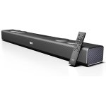 Mivi Fort Q100 Soundbar- 100W Surround Sound, 2.2 Channel, Multiple Input and EQ Modes, Made in India soundbar for TV