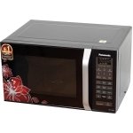 Panasonic 23 Litres Convection Microwave Oven (360° Heat Wrap, Nn-Ct35Mbfdg, Black Floral),800 Watts