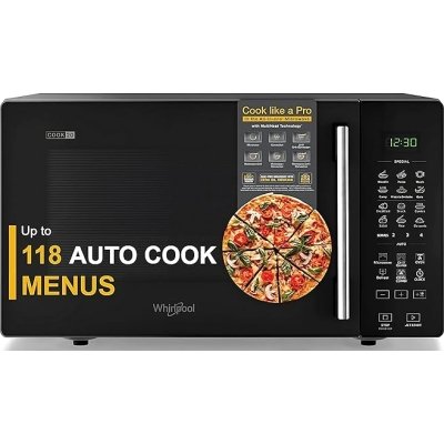 Whirlpool 20 L Convection Microwave Oven (MAGICOOK PRO 22CE BLACK, WHL7JBlack)