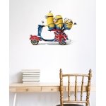 Creative Decor Cartoons Wall Sticker Self Adhesive Vinyl 60 X 45 Cm