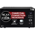 LG 28 L Wi-Fi Enabled Charcoal Convection Healthy Microwave Oven (MJEN286UFW, Black, Diet Fry) - 2023 Model