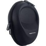 Amazon Basics Hard Shell EVA Headphone Carrying Case for Universal Oversized Over-Ear Headset, Shockproof, Water Repellent, Anti-Pressure Portable Protective Pouch/Storage Bag, Black