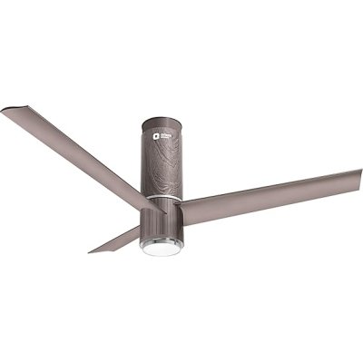 Orient Electric 1200 mm Aeroslim BLDC Ceiling Fan with Underlight, IoT & Remote | Smart Ceiling Fan works with Alexa & Google Home | BEE 5-star Rated Fan | 3-year warranty by Orient | Champagne Brown