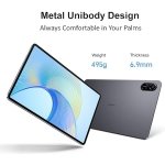 HONOR Pad X9 with Free Flip-Cover 11.5-inch (29.21 cm) 120Hz 2K Display, Snapdragon 685, 8GB (8GB+5GB RAM Turbo) 128GB ROM, 6 Speakers, Up-to 13 Hours Battery, Android, WiFi, Metal Body, Gray