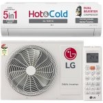 LG 1.5 Ton 3 Star Hot & Cold DUAL Inverter Split AC (Copper, Super Convertible 5-in-1 Cooling, 4 Way Swing & HD Filter with Anti-Virus Protection, TS-H19VNXE, White)