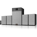 OBAGE Newly Launched Classic-10 350W Peak Output 4.1 Home Theatre System with 10 Inch Woofer, HDMI ARC, Optical in, Bluetooth V5.3, USD,FM, AUX