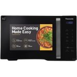 Panasonic 25L Solo Microwave Oven (NN-ST310QBFG, Black, 85 Auto Cook Menus)