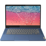 Lenovo Chromebook MediaTek Kompanio 520 - (4 GB/128 GB EMMC Storage/Chrome OS) 14M868 Chromebook  (14 Inch, Abyss Blue, 1.3 Kg)