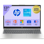 HP MSO 2024 Intel Core i3 13th Gen 1315U - (16 GB/512 GB SSD/Windows 11 Home) 15-fd0574TU / 15 - fd0668TU Thin and Light Laptop  (15.6 Inch, Natural Silver, 1.59 Kg, With MS Office)