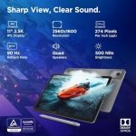 Lenovo Idea Tab Smartchoice with Pen|5G + Wi-Fi|11 Inch,2.5K Display, 500 Nits Brightness|8GB RAM + 256GB ROM(Expandable Up to 2 TB)|Mediatek Dimensity 6300|Android 15|4-Speakers with Dolby Atmos,Grey Visit the Lenovo Store