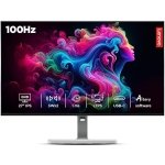 Lenovo L-Series 27 inch (68.5cm) QHD IPS Monitor| 100Hz, 1ms, FreeSync, 99% sRGB, 90% DCI-P3, 3Wx2 Speakers, 4xUSB-A, 1xUSB-C, 2X HDMI 2.1, Tilt, Swivel, Pivot Height Adjust Stand: Grey, L27h-4A Visit the Lenovo Store 4.2 4.2 out of 5 stars   (212)